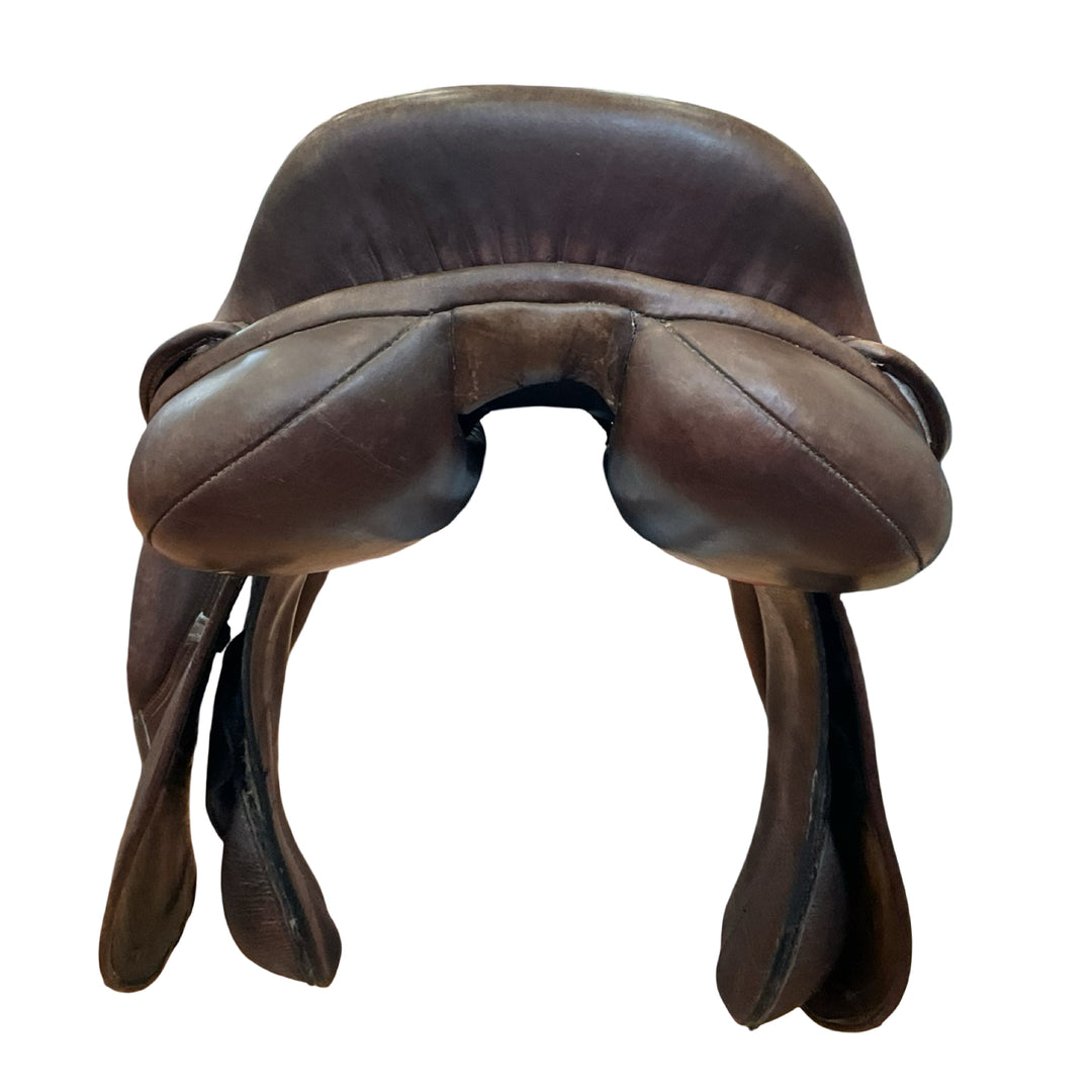 17" M. Toulouse Legano+4 Adjustable Used Hunter/Jumper Saddle