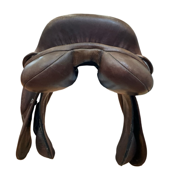 17" M. Toulouse Legano+4 Adjustable Used Hunter/Jumper Saddle