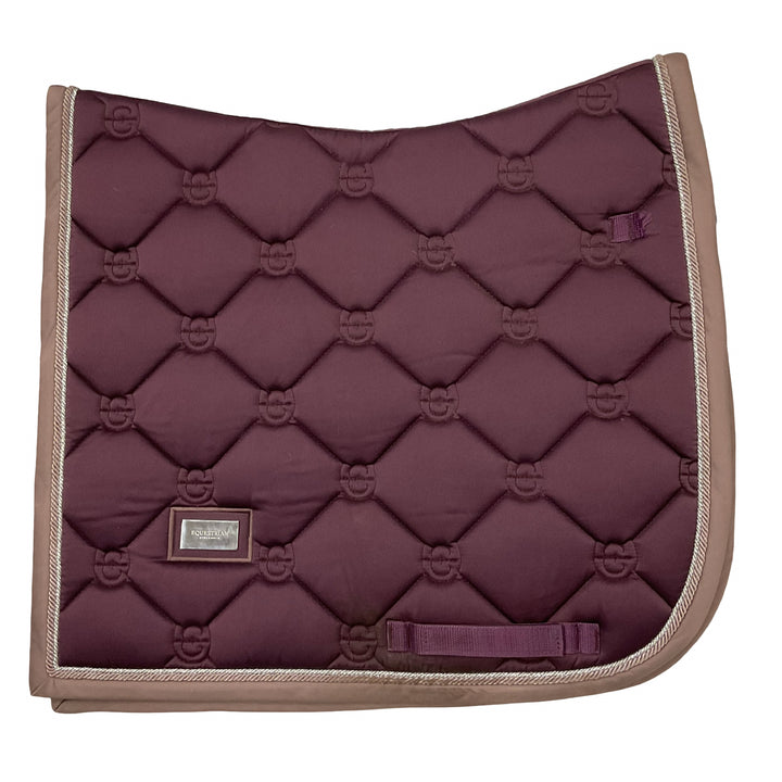 Equestrian Stockholm Dressage Saddle Pad Orchid Bloom Used