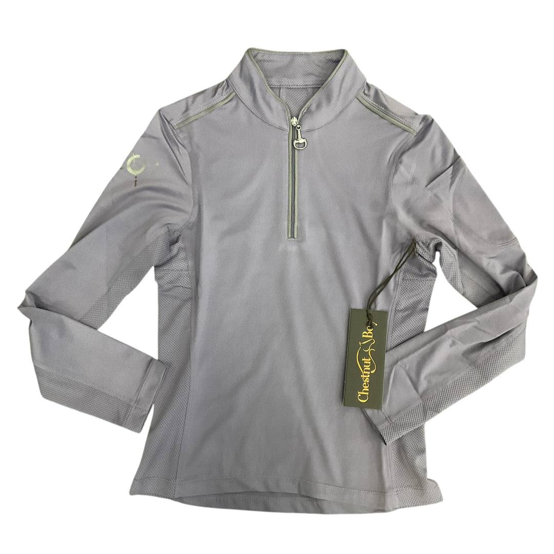 Chestnut Bay Child Medium Performance Rider SkyCool Youth Shirt Jasper New - H