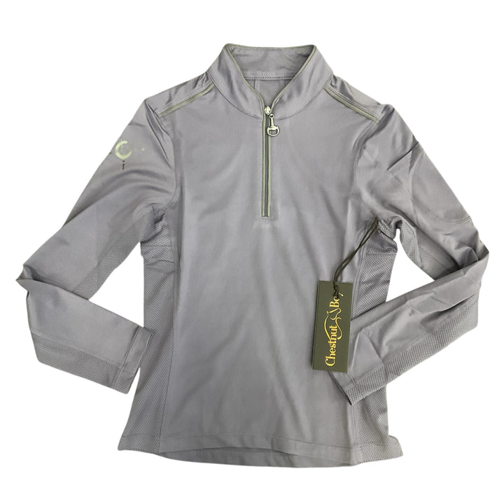 Chestnut Bay Child Medium Performance Rider SkyCool Youth Shirt Jasper New - H