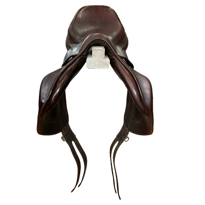 17.5" Antares Monoflap Med/Wide Used Hunter/Jumper Saddle