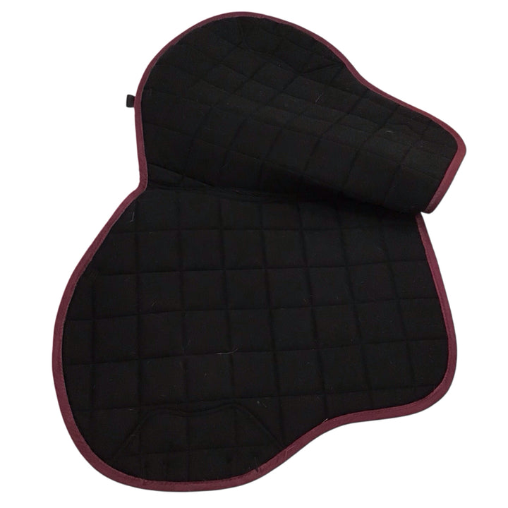 LeMieux Large Mulberry Loire Classic GP Square Saddle Pad Used - H
