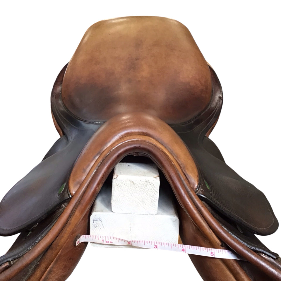 17" County Stabilizer Narrow Used Hunter/Jumper Saddle - H