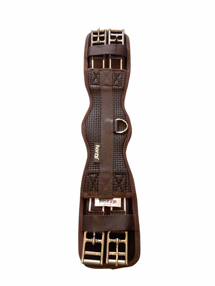 NEW brown 18" dressage girth B