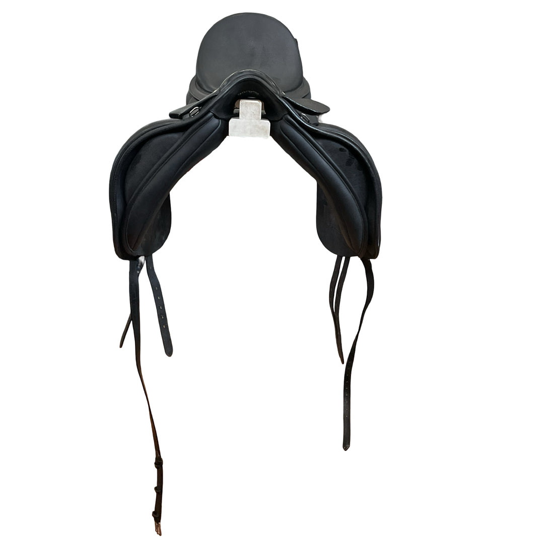 18" Bates Isabell Werth Adjustable Used Dressage Saddle