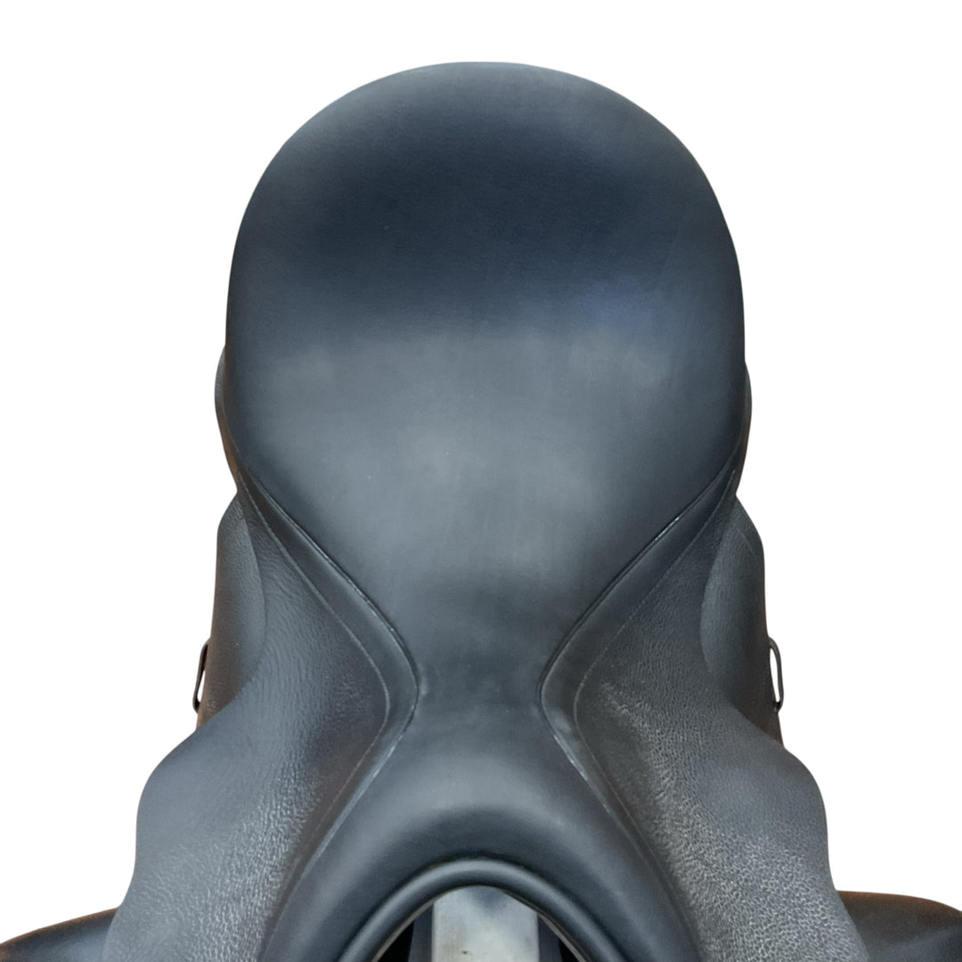 17.5" Custom Saddlery Everest R Narrow Used Dressage Saddle - H