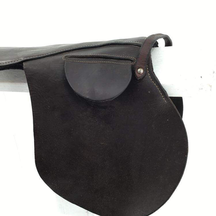 15" Childrens lead line saddle B