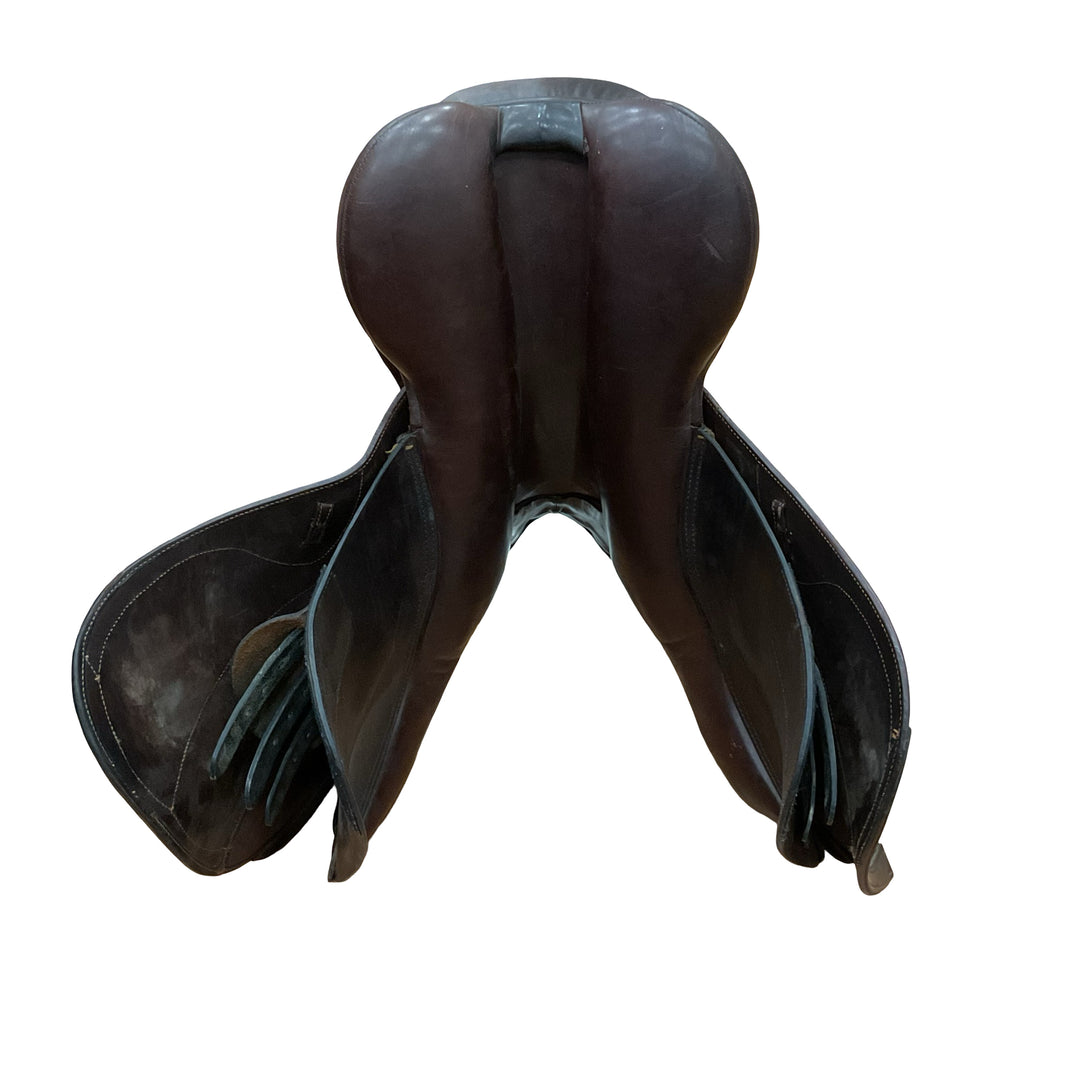 17" M. Toulouse Platinum Legano Medium Used Hunter/Jumper Saddle - H