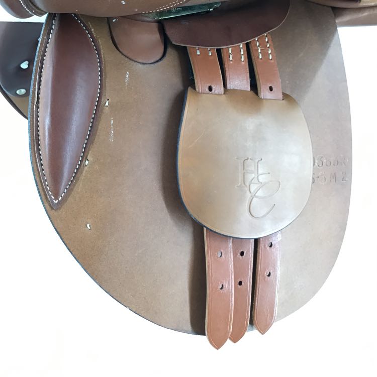 16.5" Hadfield saddlery used M tree close contact saddle B