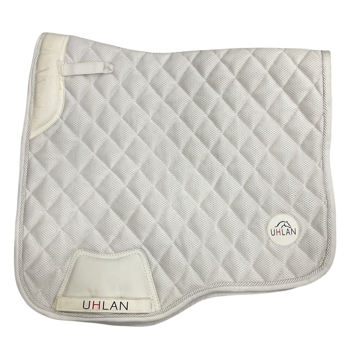 Uhlan Airflow Dressage Saddle Pad White Used - H