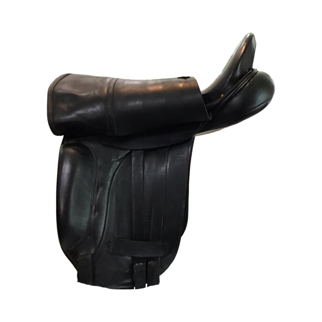 17.5" Albion SLK Wide Tree Used Dressage Saddle - C