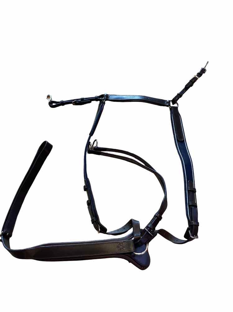 HORSEWARE Rambo Micklem Breastplate w/Running Attachment USED B