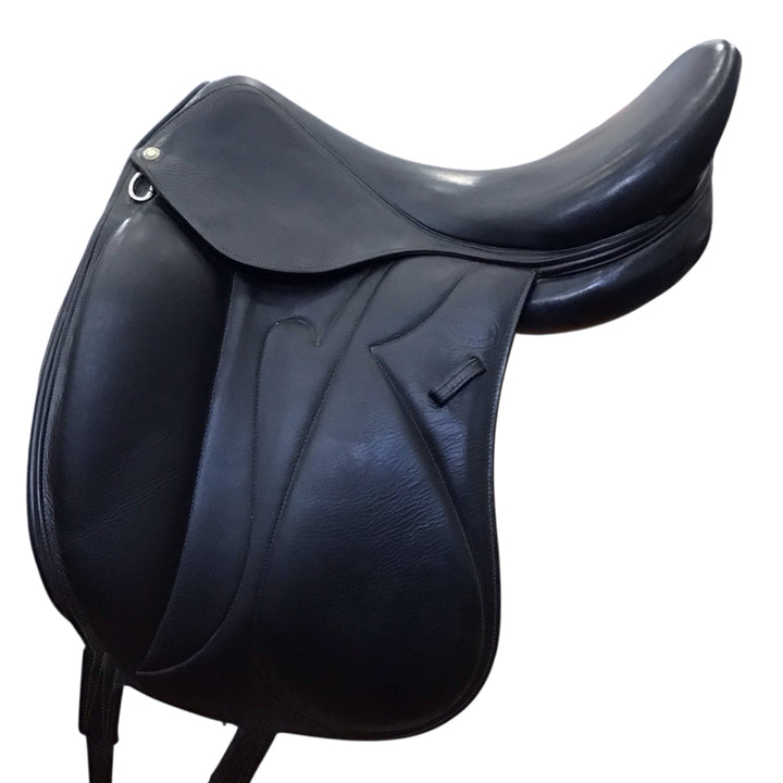18" Devoucoux Makila Medium Used Dressage Saddle - H