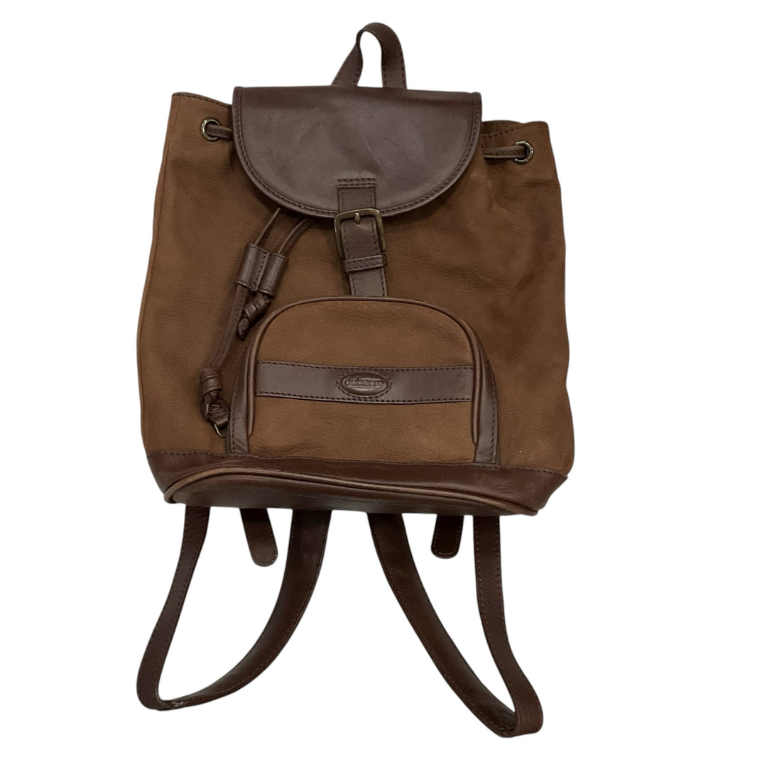 Dubarry Mourne Leather Rucksack Walnut Brown Used - H