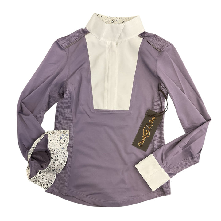 Chestnut Bay Child Medium SkyCool Liberty Youth Show Shirt Jasper New - H