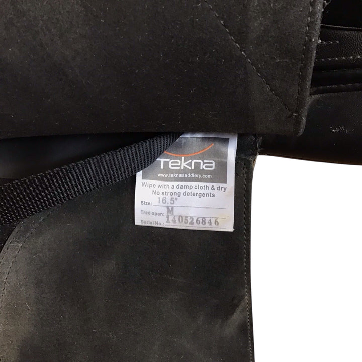 16.5" Tekna Adjustable Used Dressage Saddle - H