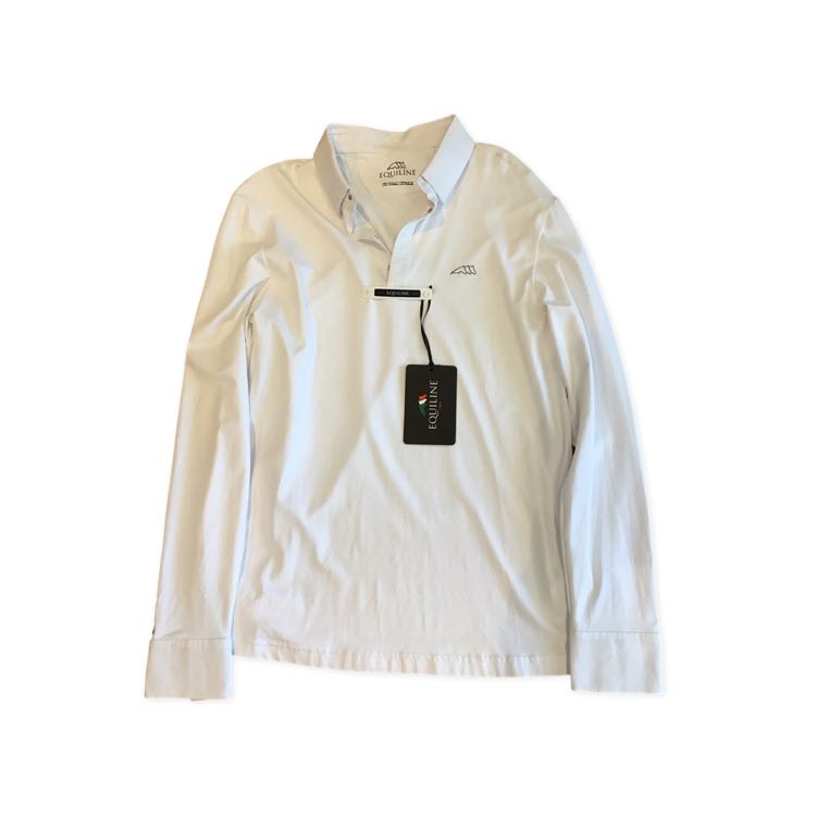 NEW white show shirt XS Mens B