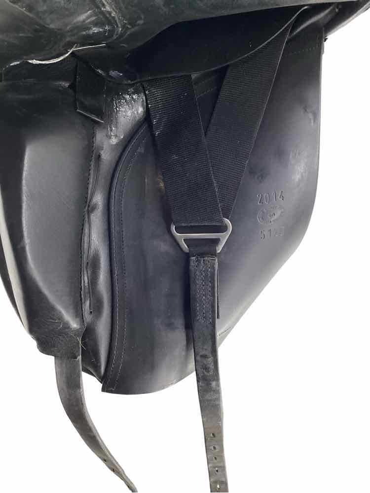 18" Hastilow Concept adjustable tree wool flock used dressage saddle