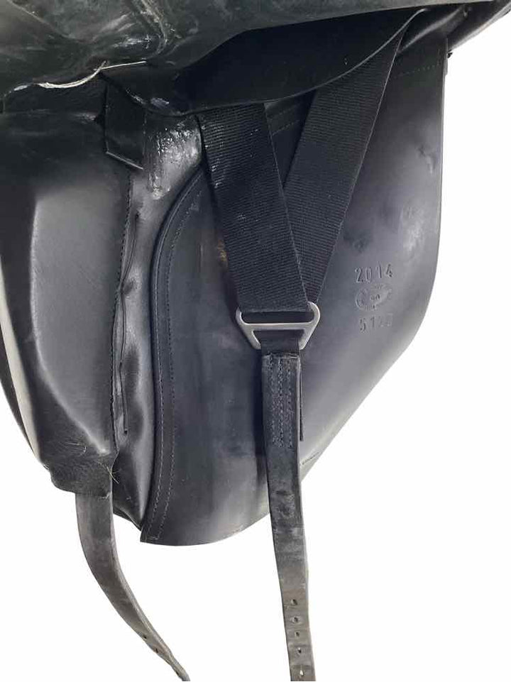 18" Hastilow Concept adjustable tree wool flock used dressage saddle