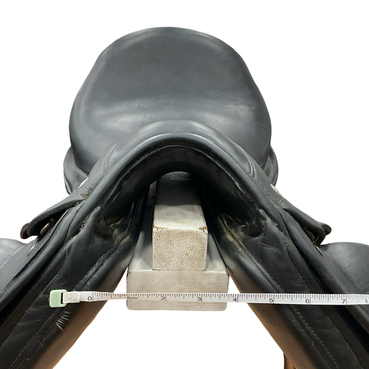 17.5" Custom Saddlery Wolfgang Solo II Narrow Used Dressage Saddle - H