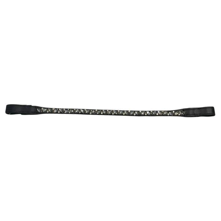 Black Browband with Bling Used - H