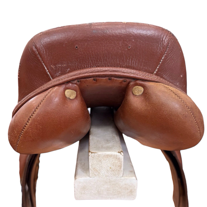 16" HDR Advantage Flocked Wide Used Childs Hunter/Jumper Saddle - H