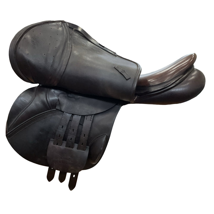 17.5" County Solution HJ Medium Used Hunter/Jumper Saddle