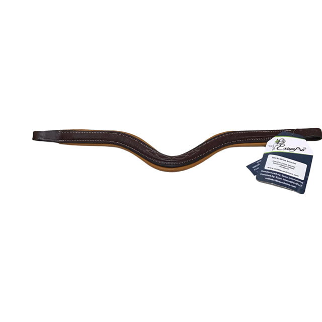 EXIONPRO Fancy Stitched Curved Padded Browband NEW B