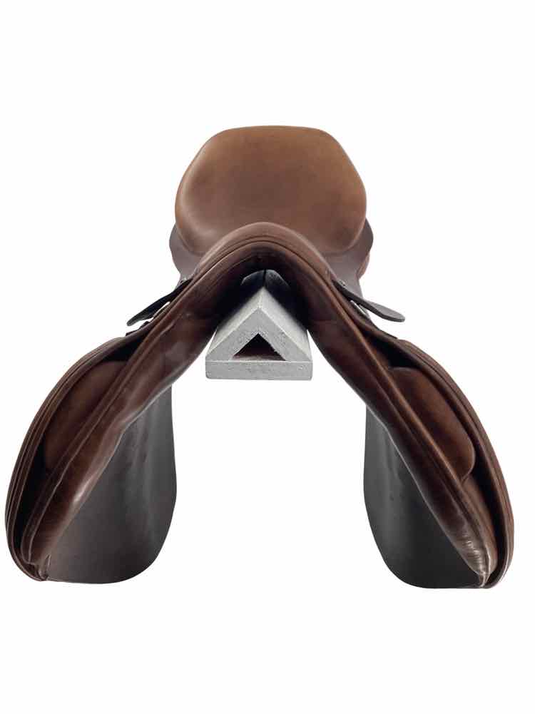 18.5" Mystic wide wool flocked used close contact saddle