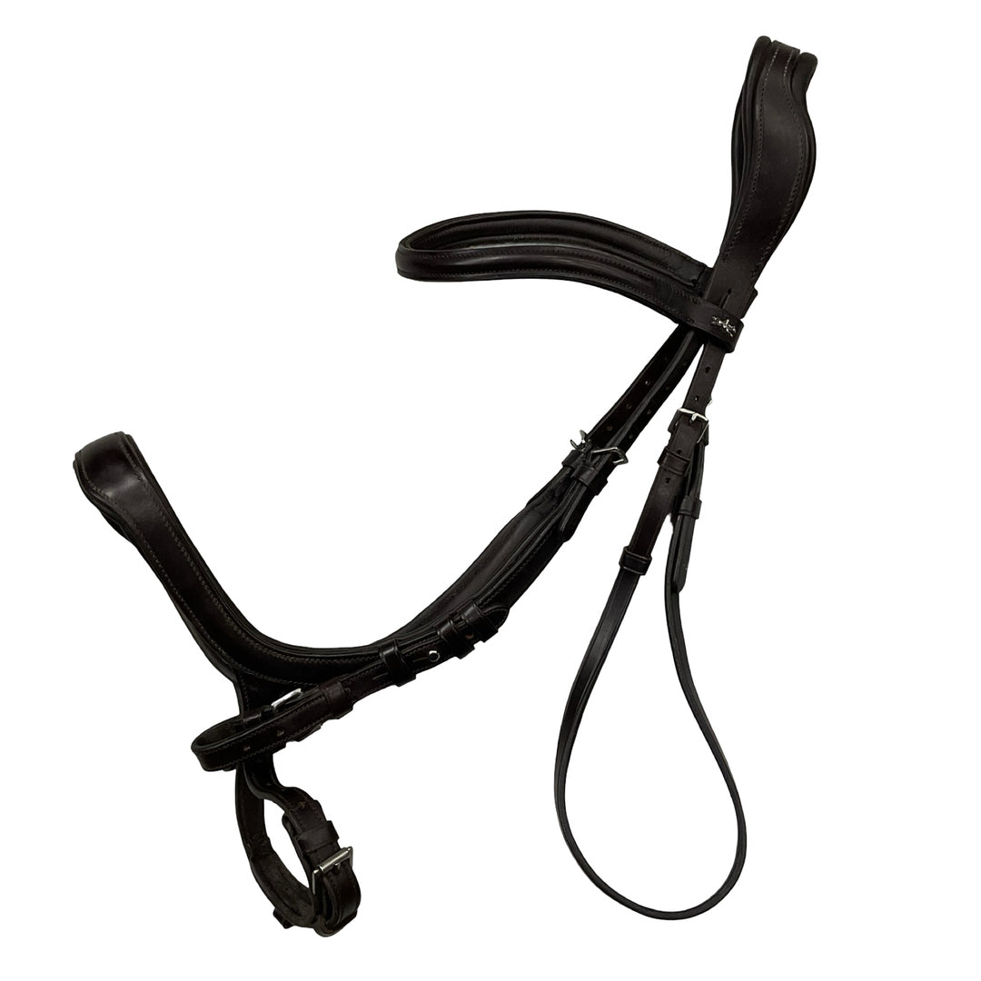 Schockemohle Full Equitus Delta Padded Anatomical Bridle Brown Used