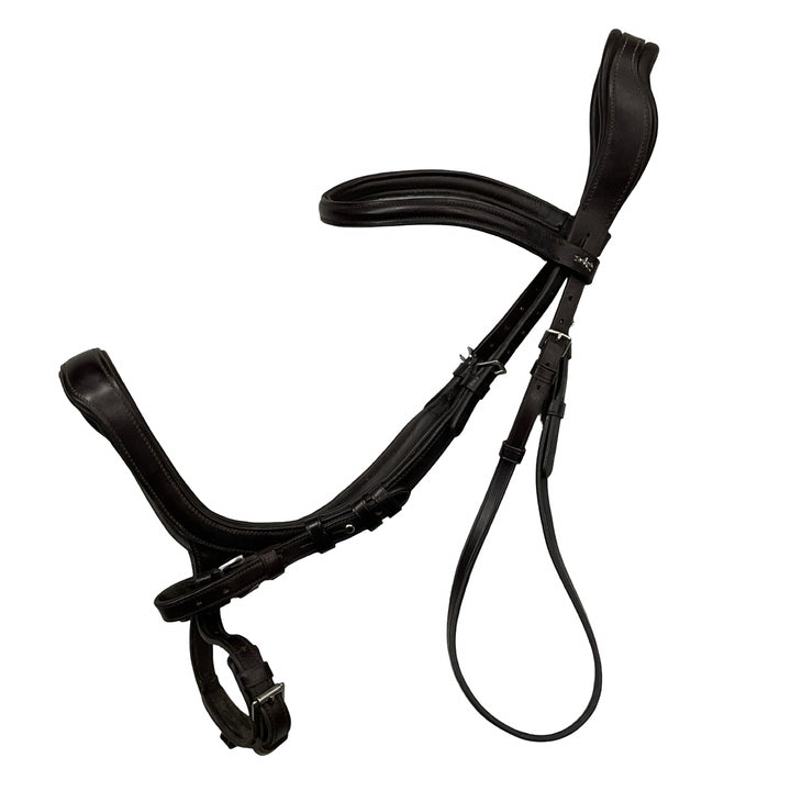 Schockemohle Full Equitus Delta Padded Anatomical Bridle Brown Used
