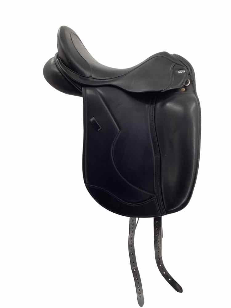 16.5" Ryder Profile wool flocked used dressage saddle with Cover B