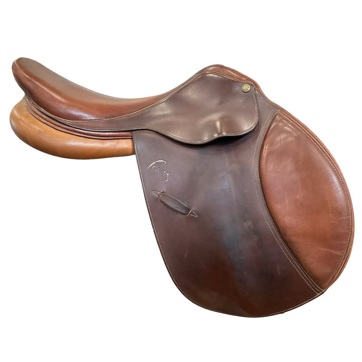 16.5" Pessoa AMO Medium Used Hunter/Jumper Saddle