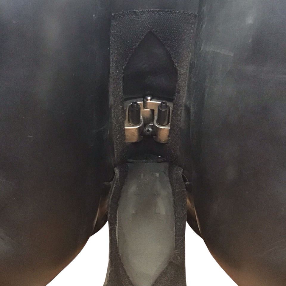 18" M. Toulouse Aachen Genesis Adjustable Used Dressage Saddle - H