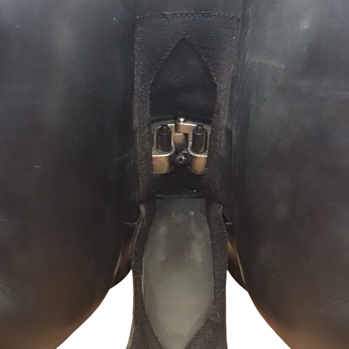 18" M. Toulouse Aachen Genesis Adjustable Used Dressage Saddle - H