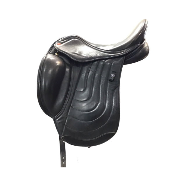 17.5" Comfort Elite Cadence MW Tree Used Monoflap Dressage Saddle - C