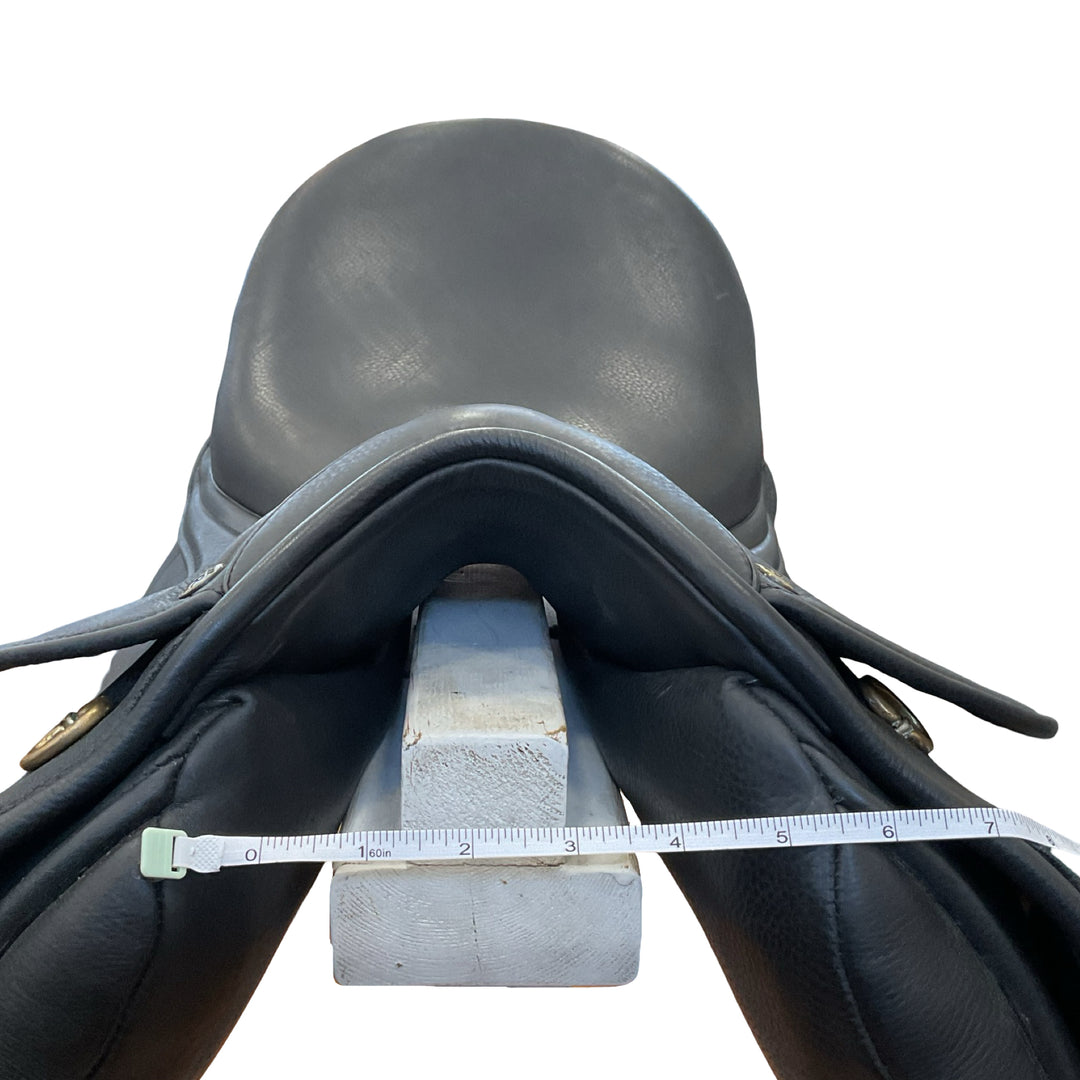 17.5" HDR Parisian Adjustable Demo Condition Dressage Saddle - H