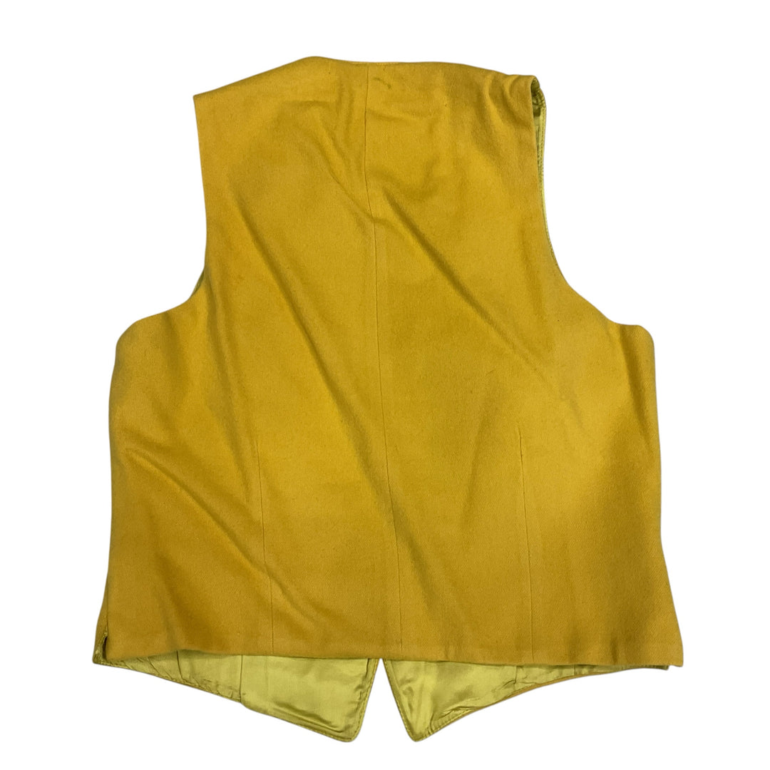 Brittany Women's Small Canary Wool Hunt Vest Used - H