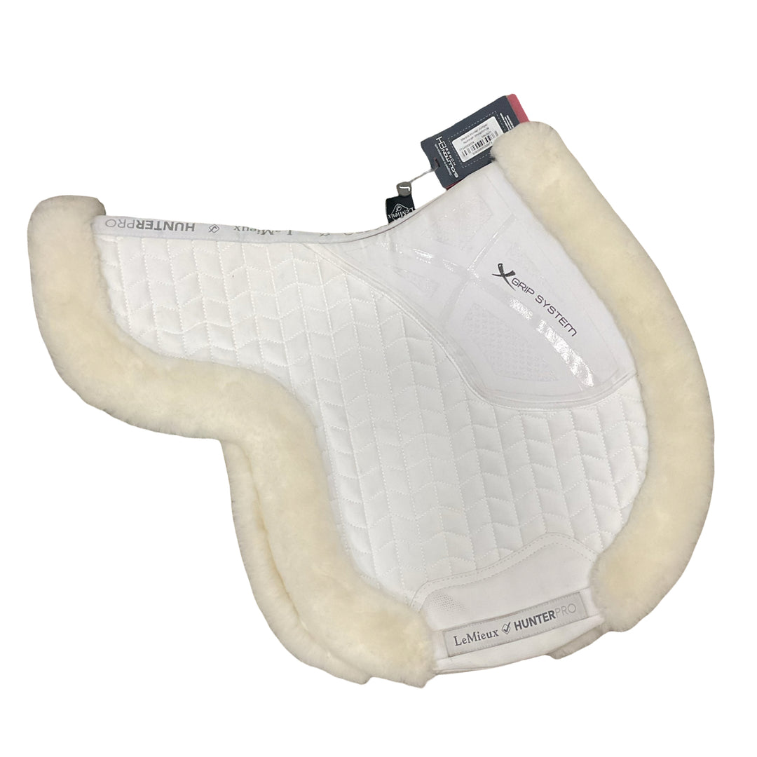 LeMieux Small Merino+ Hunter Saddle Pad White/White Used