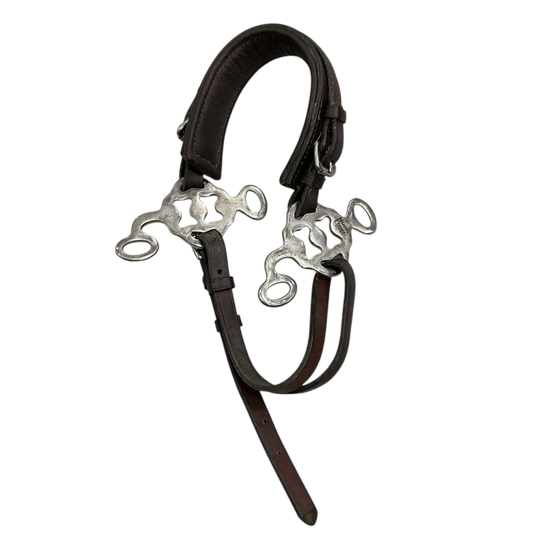 Nunn Finer Double Biscuit Hackamore Brown Used - H