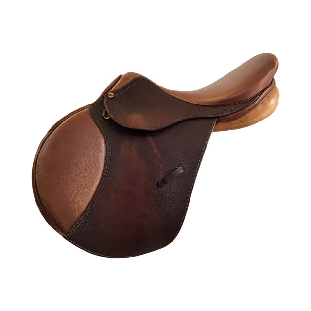 17" Henri De Rivel Advantage Medium Narrow Tree Used Close Contact Saddle - C