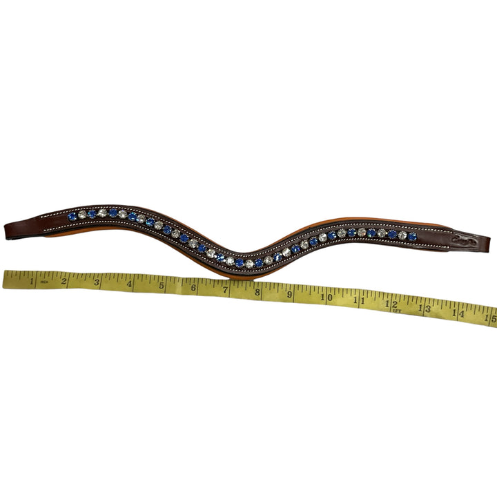 EXIONPRO Browband With Bling New - H