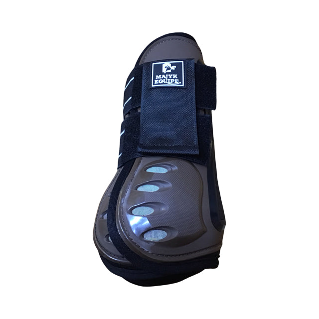 MAJYK OPEN FRONT JUMPING BOOTS new M brown
