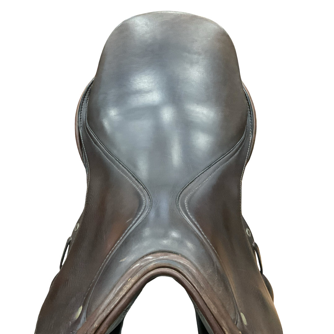 17.5" Schleese Monoflap Eventing Narrow Used Hunter/Jumper Saddle