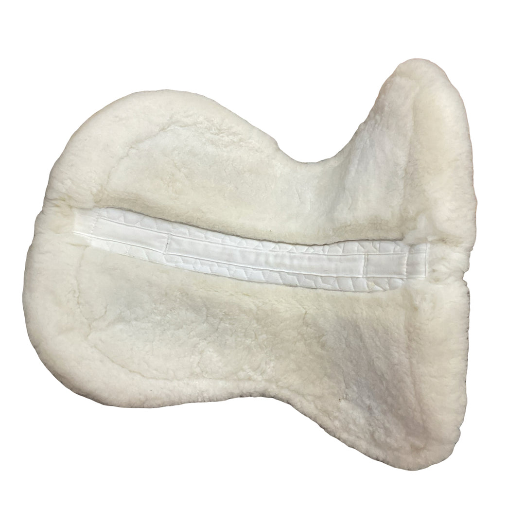Mattes Medium Fleece Saddle Pad White Used