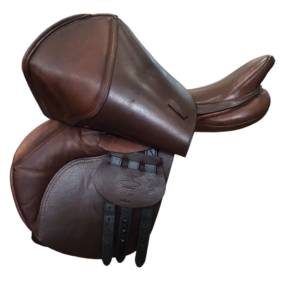 17.5" Smith Worthington Mystic Wide Used Hunter/Jumper Saddle - H