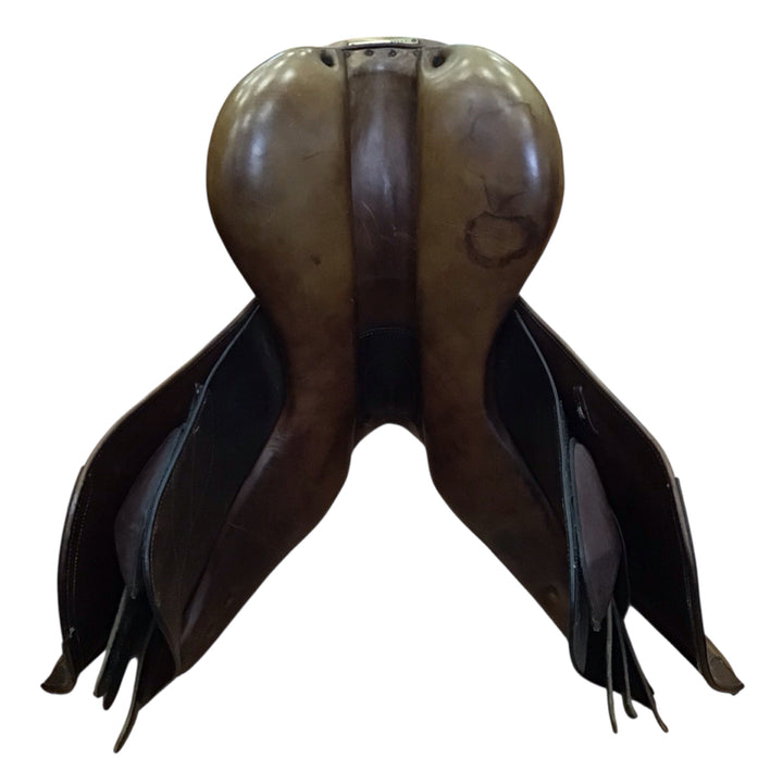17" M. Toulouse Annice Adjustable Used Hunter/Jumper Saddle - H