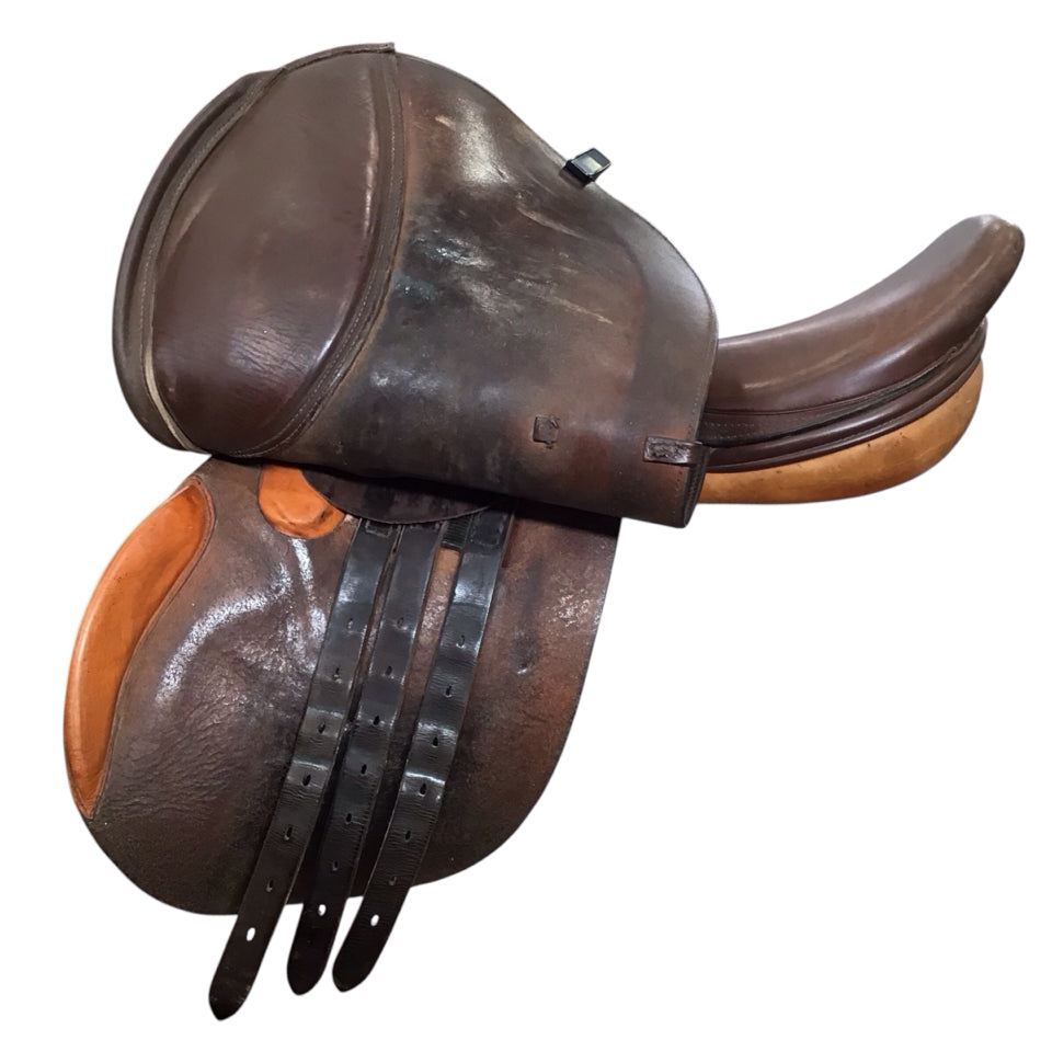 17" Cambridge Medium Used Hunter/Jumper Saddle - H