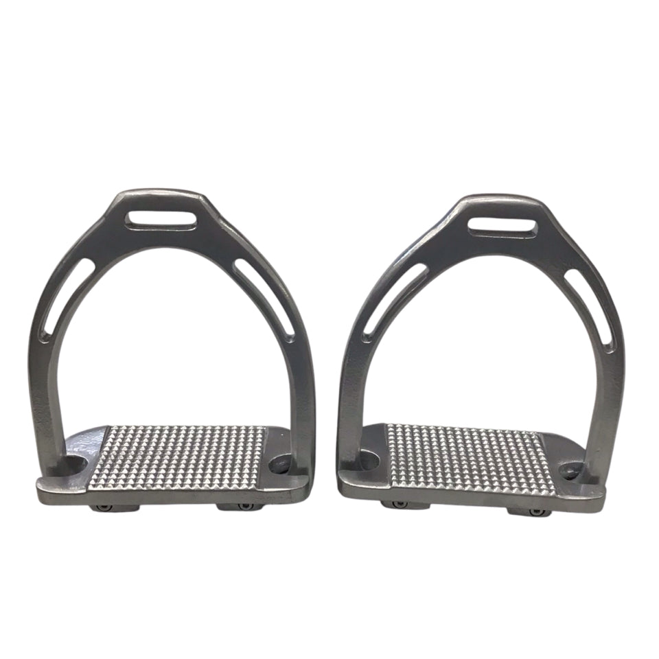 4.5" Aluminum Wide Base Stirrups New - H